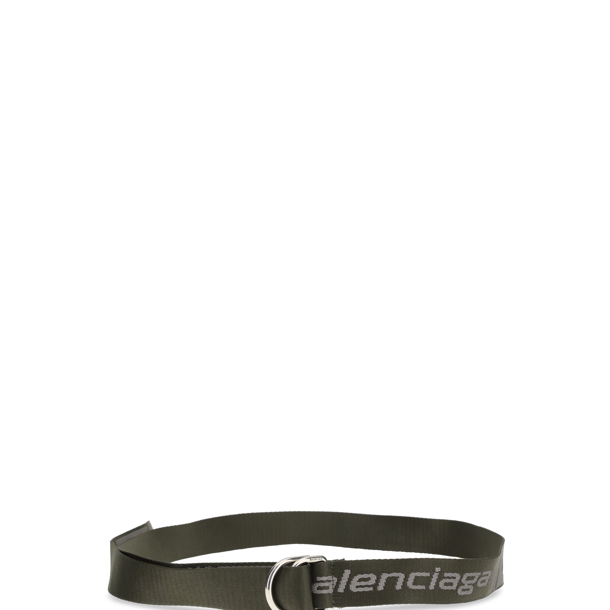 D Ring Belt in jacquard canvas