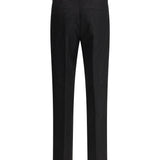 FF pattern linen Pants