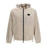 Reversible Check hooded Jacket