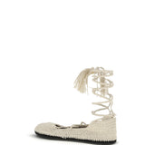 The Sound Of The Sea lace-up Ballerinas