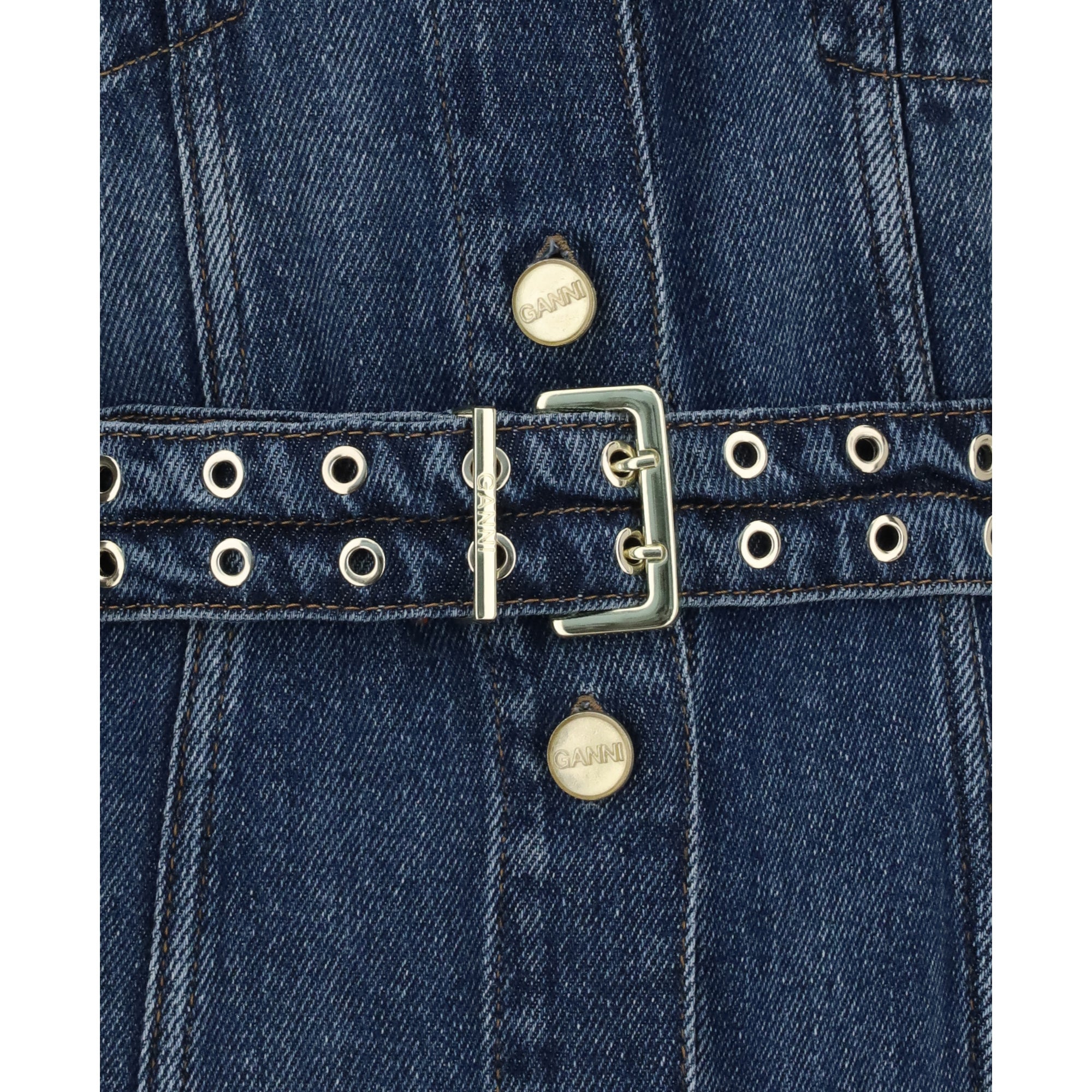Denim midi Dress