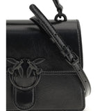 Shiny leather Love One Top mini Handbag