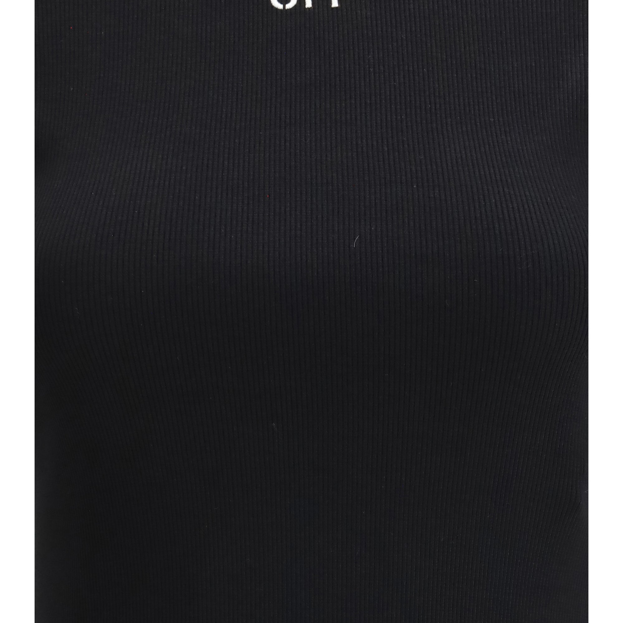 Off Stamp Rib Basic T-shirt