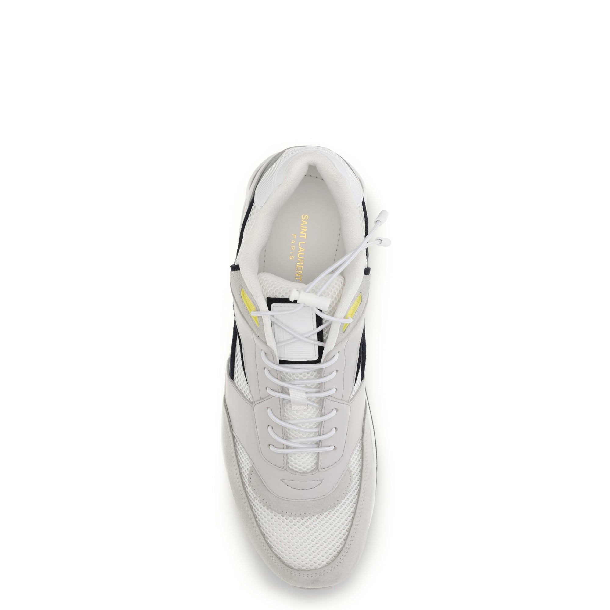 Smooth leather and suede Bump Sneakers
