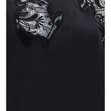 Silk Dress with lace