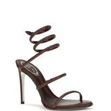 Cleo Sandals in satin