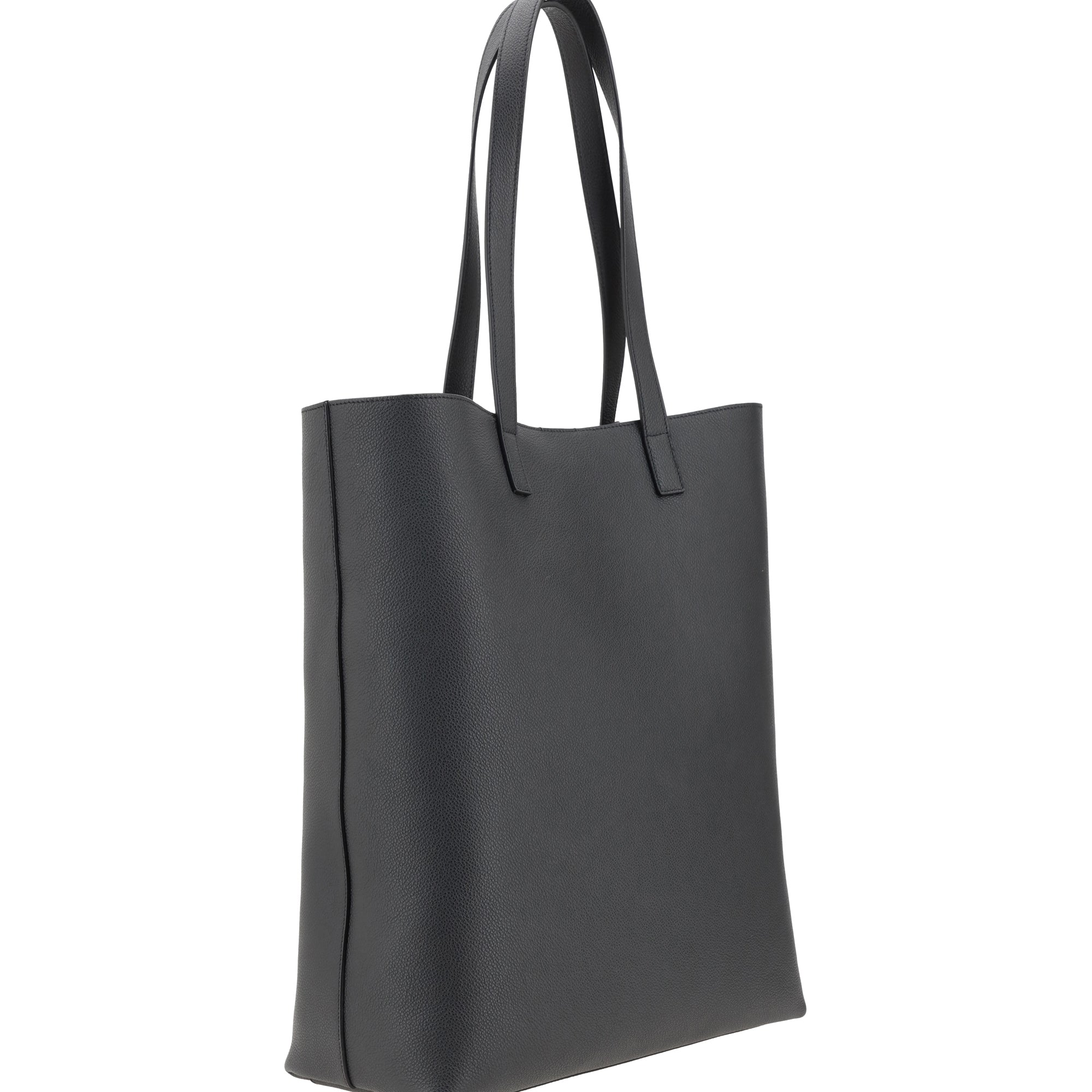 Hammered leather Tote Bag