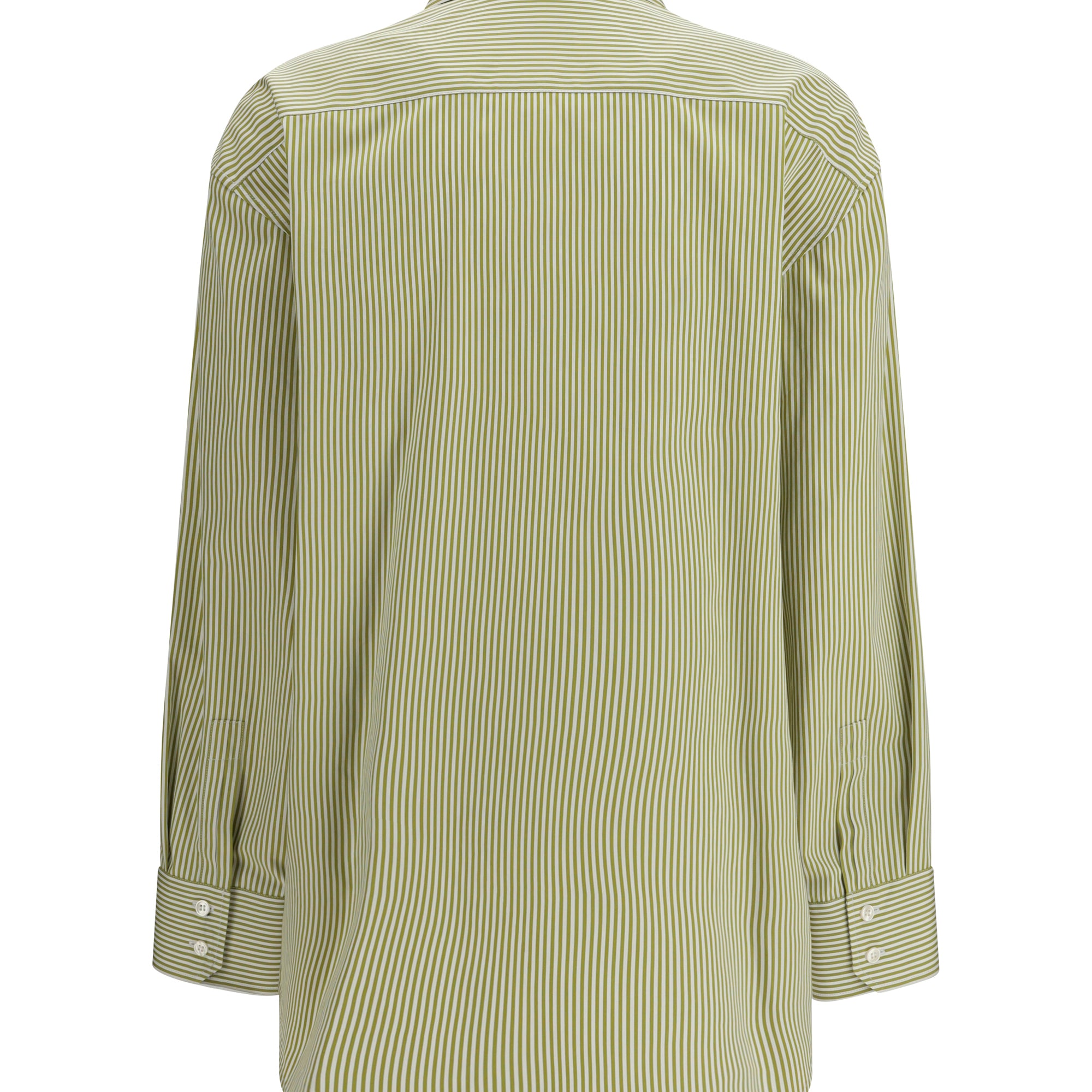 Vertical Striped Button Shirt
