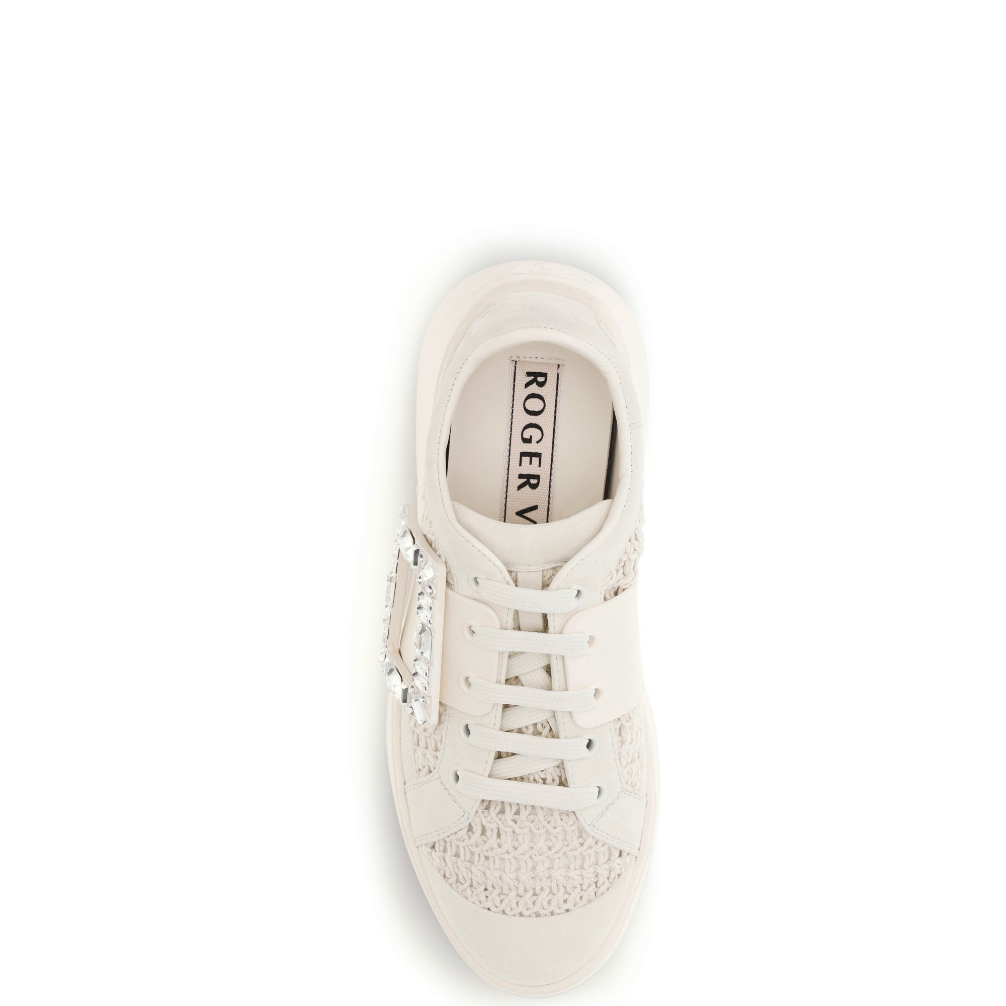 VIV SKATE STRASS BUCKLE MESH