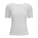 Ribbed cotton T-shirt