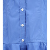Cotton Shirt Dress with balloon skirt