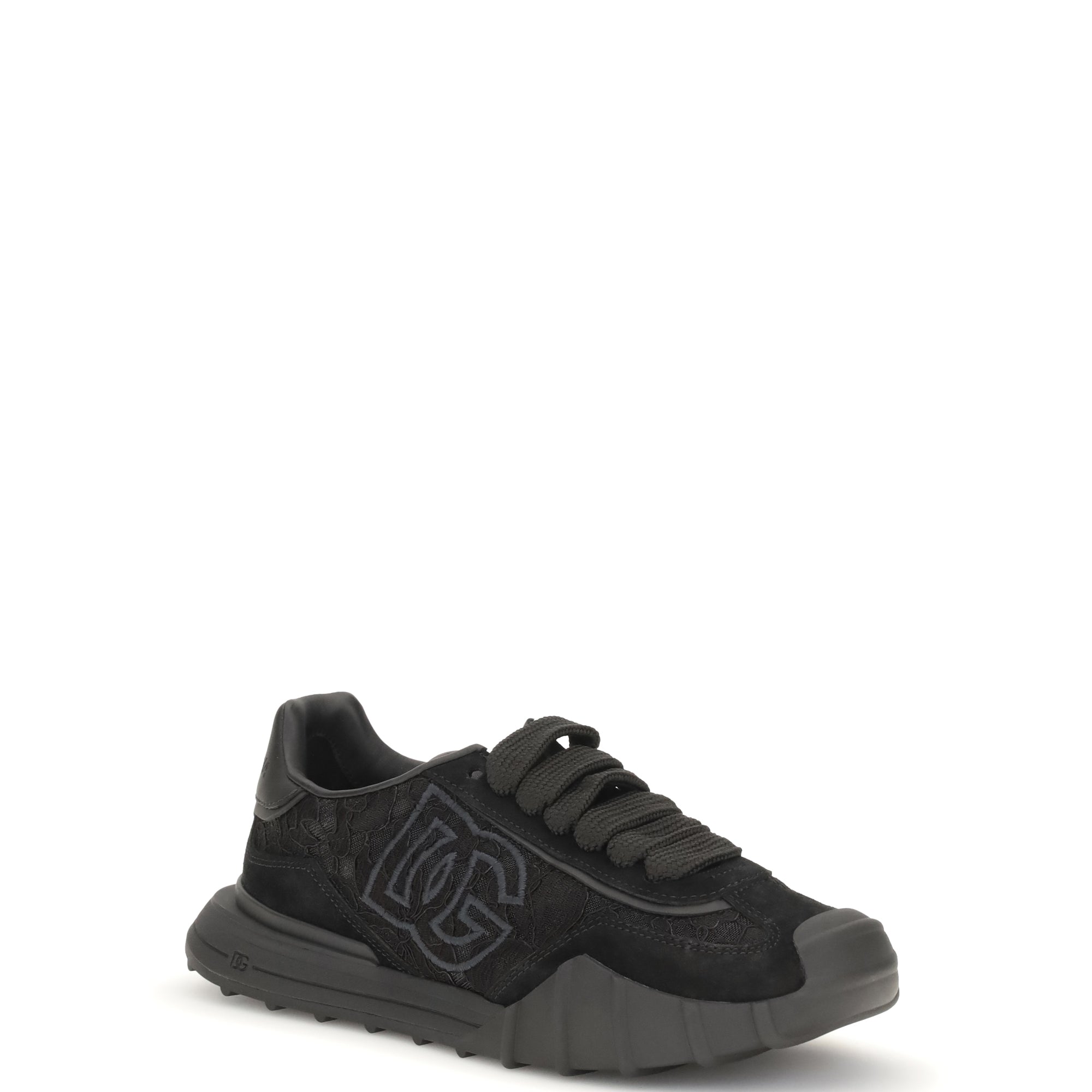 Leather and lace Sneakers