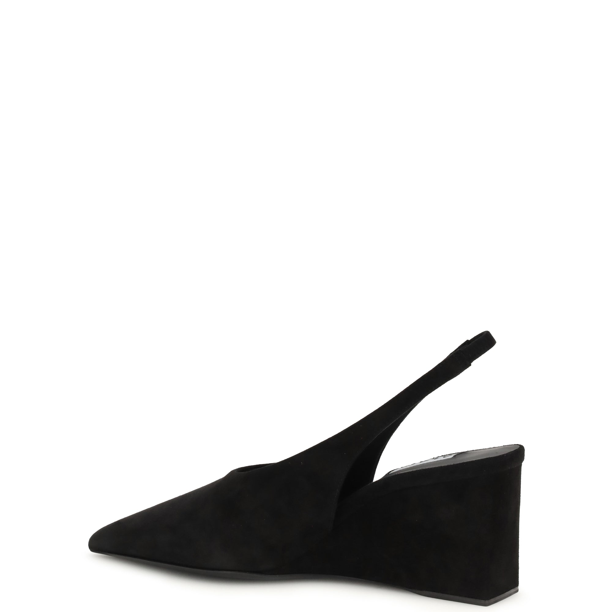 Cube wedge slingback Pumps