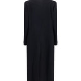Manta coat in mohair and wool blend