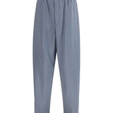 Wide-leg silk blend Pants