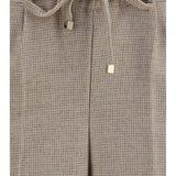 Cashmere drawstring Pants