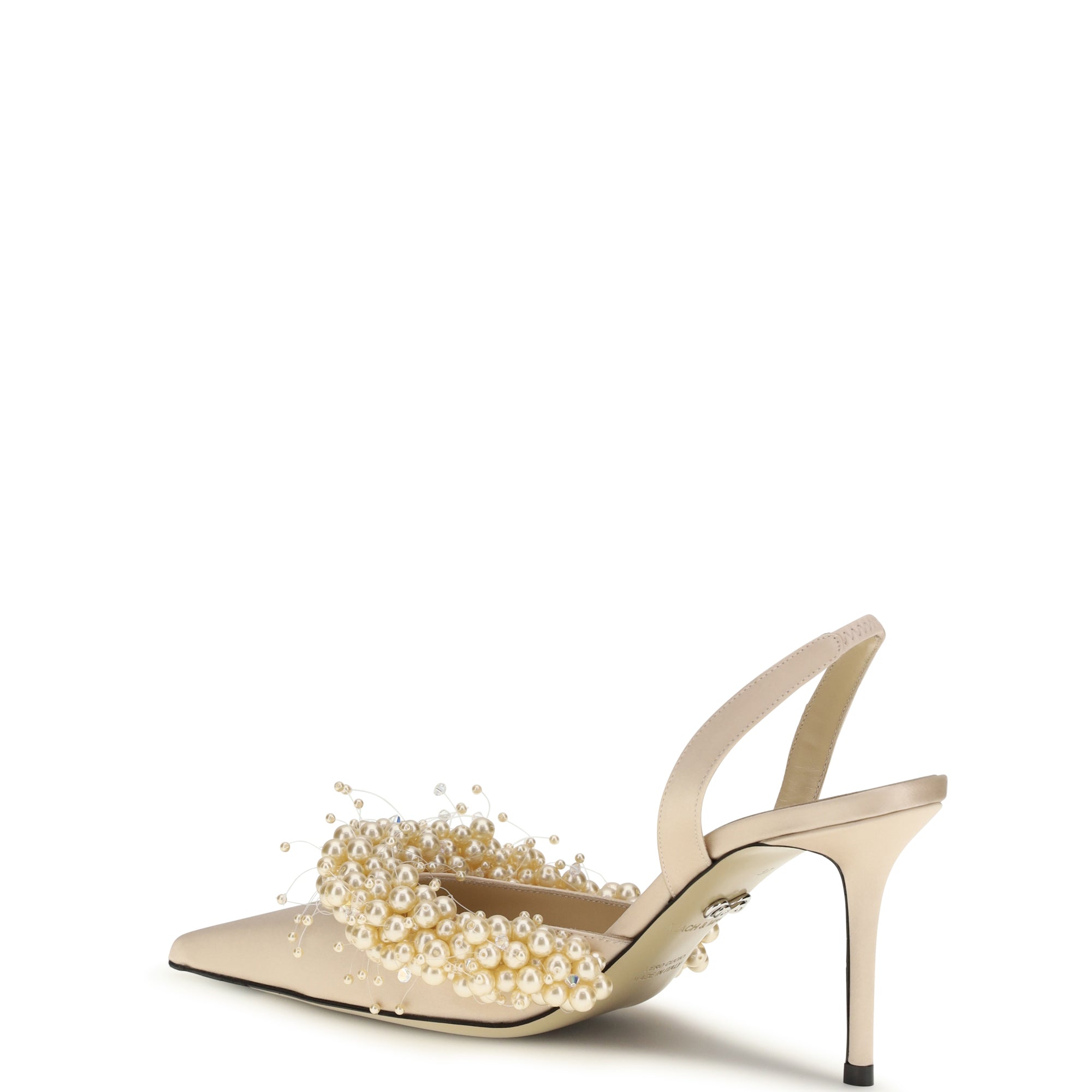 Slingback Pumps with pearls