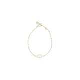 Ovalette Bracelet in metal and Swarovski® crystals