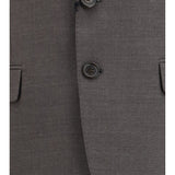 Single-breasted wool-blend Suit