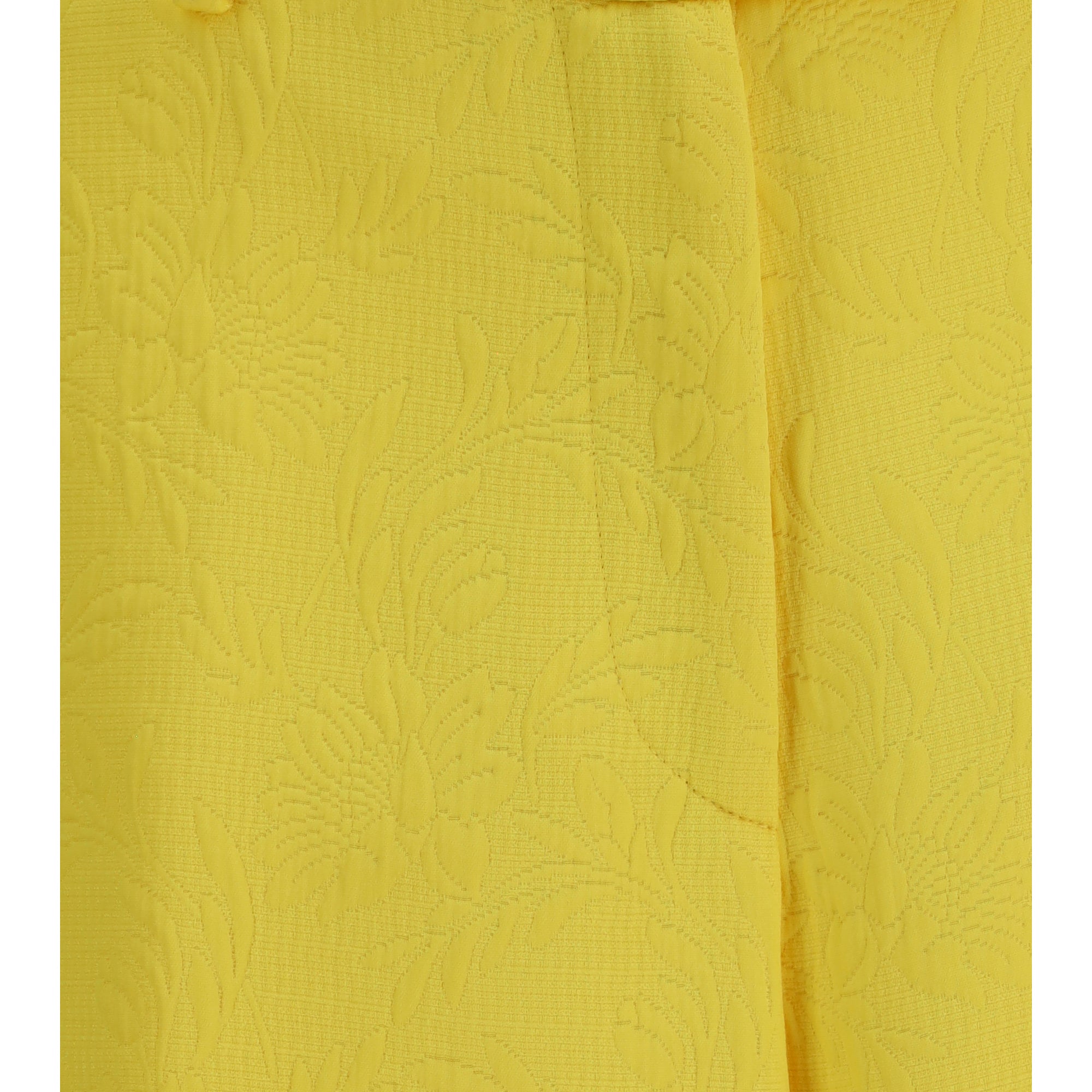 Wide-leg Pants with all-over jacquard pattern