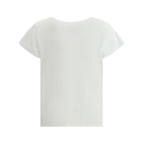 V-neck cotton T-shirt