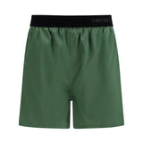 Stretch silk satin PJ Shorts