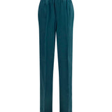 Stretch silk satin Pants