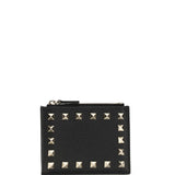 Rockstud Zip Card Holder