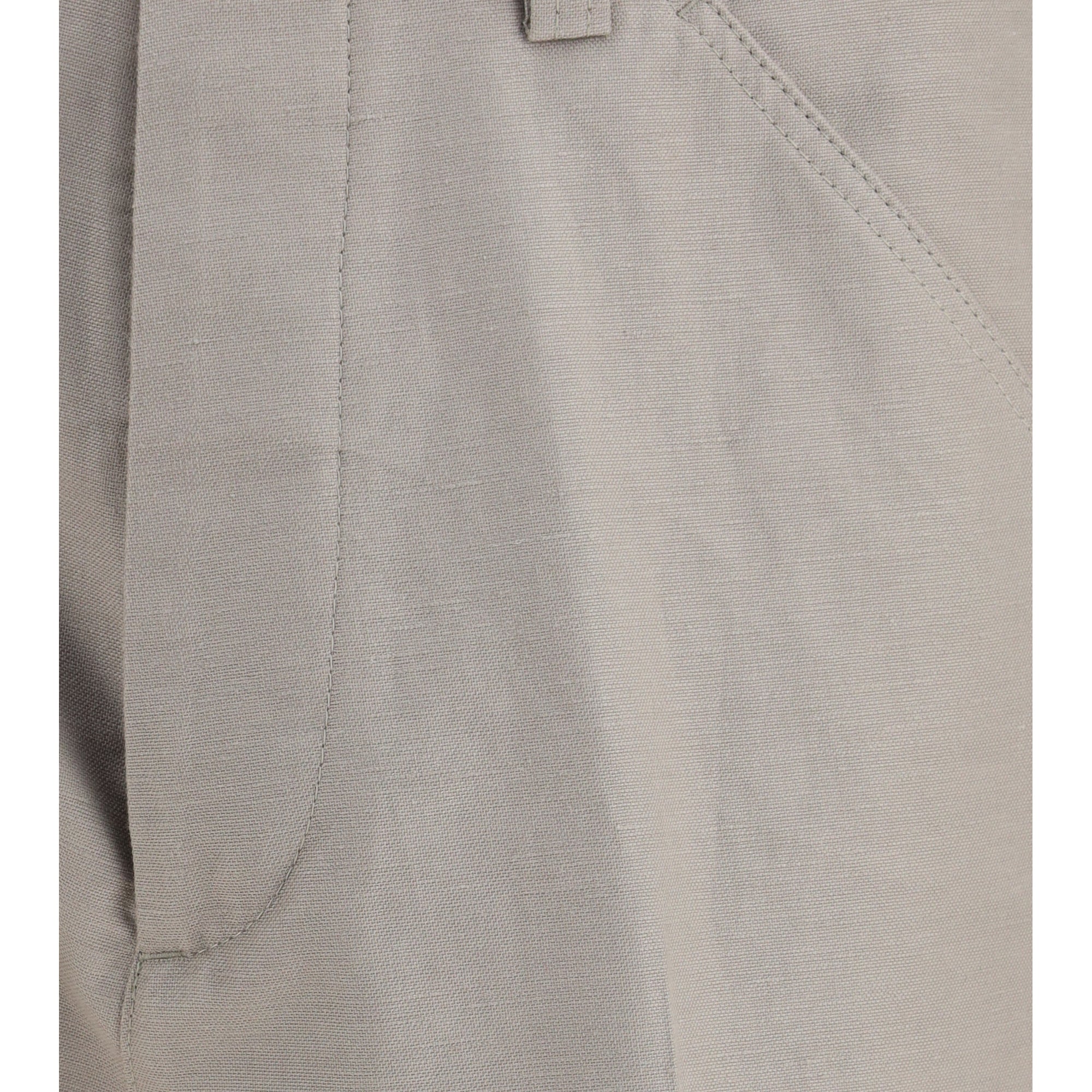 Tailored Pants in cotton with belt loops