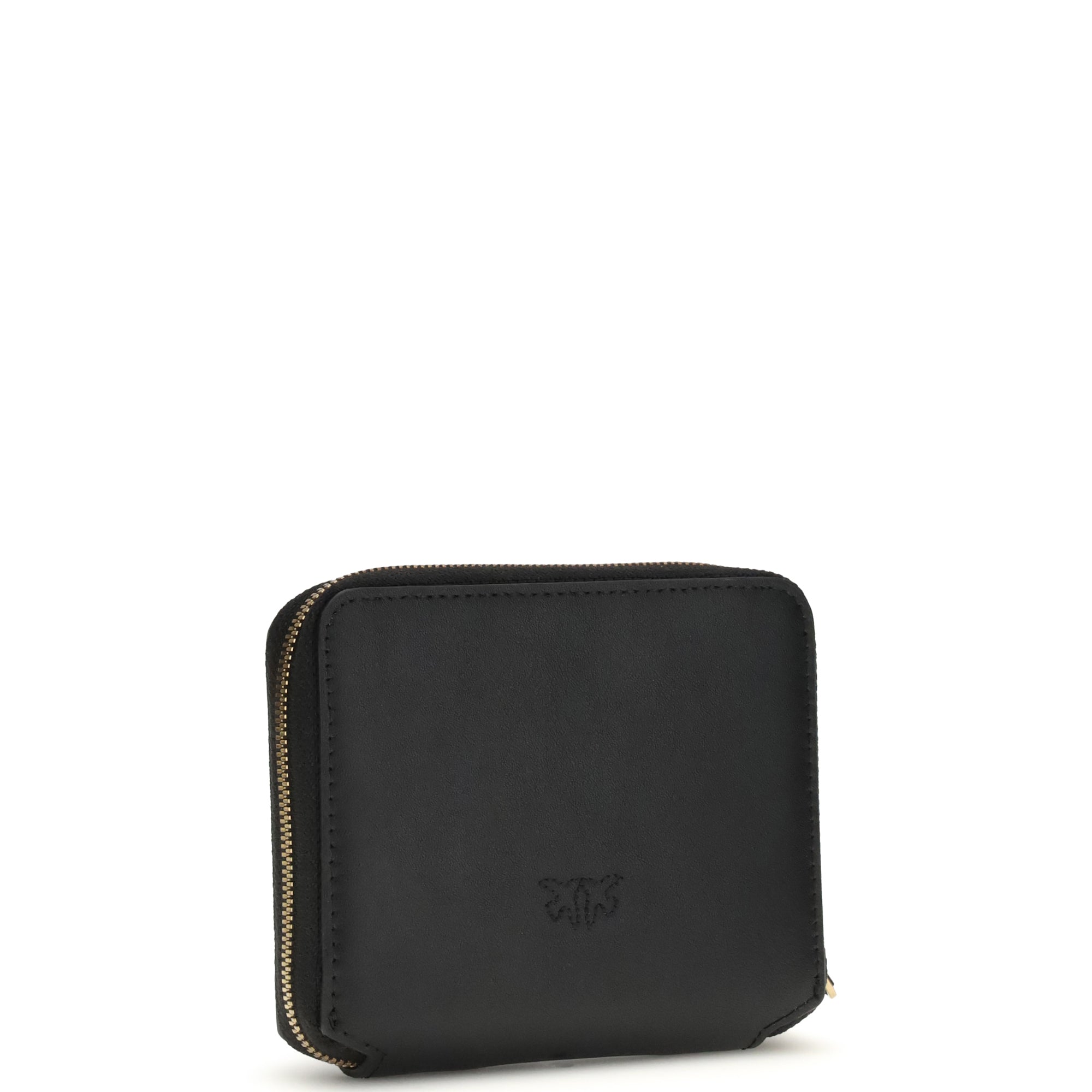 Leather zip-around Wallet
