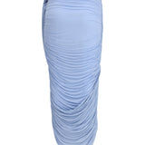 Draped midi Skirt