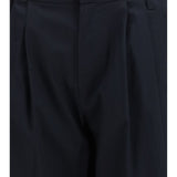 Lindsay Barrel Wide Pants gabardine