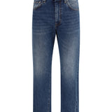 Washed Twisted Seam Jeans
