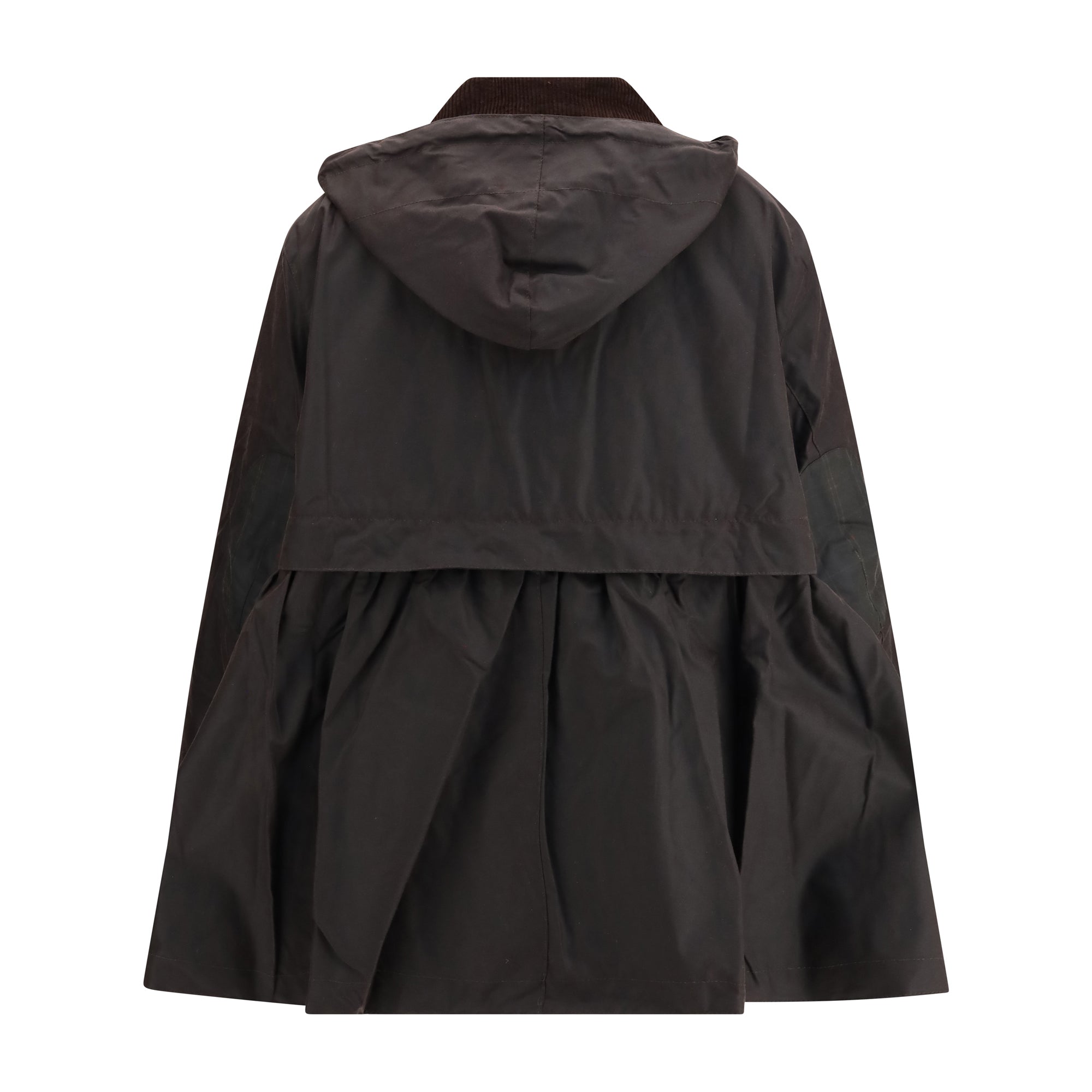 Waxed peplum Jacket by Barbour x GANNI