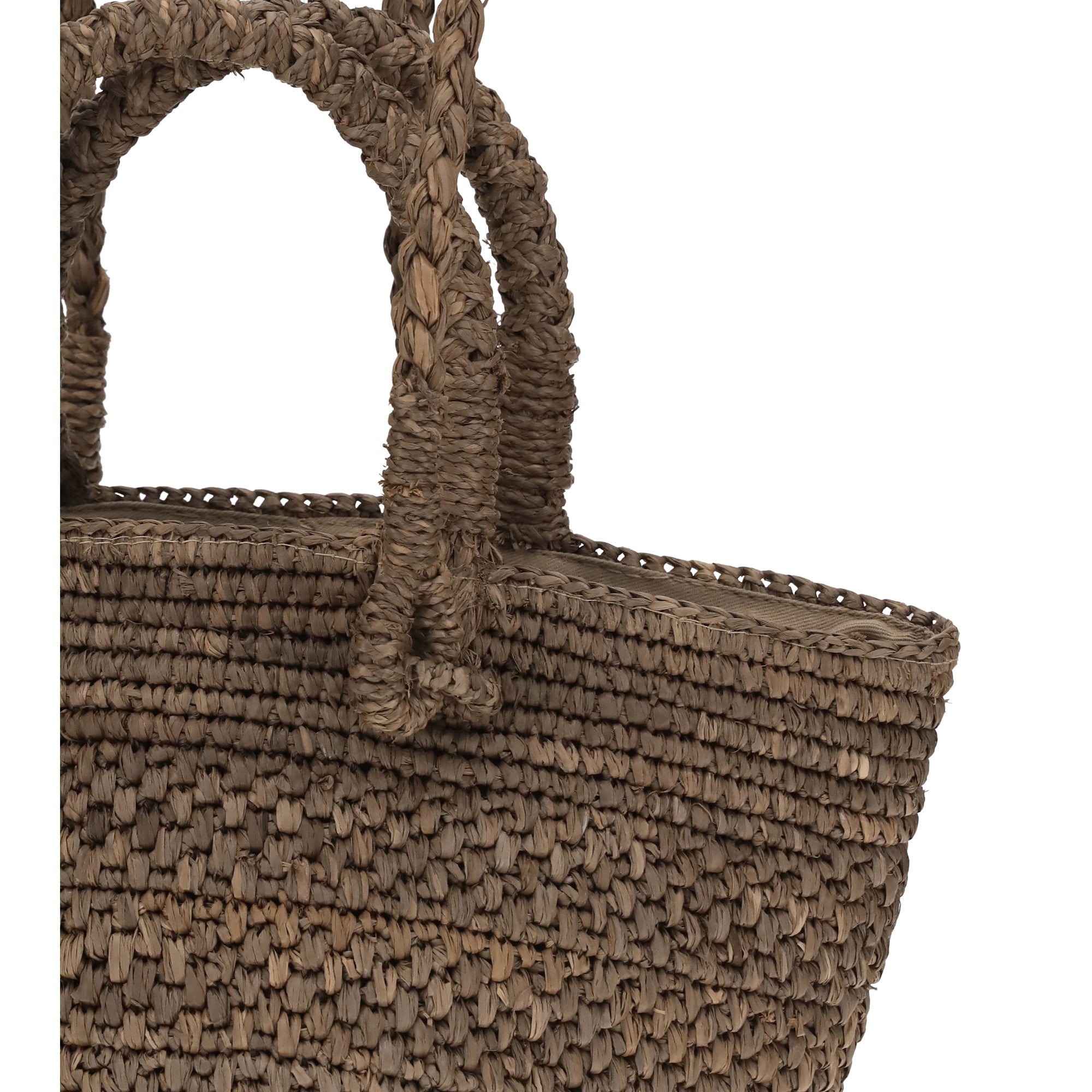 Arona raffia Bucket Bag