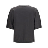 Short-sleeve cashmere and silk Sweater