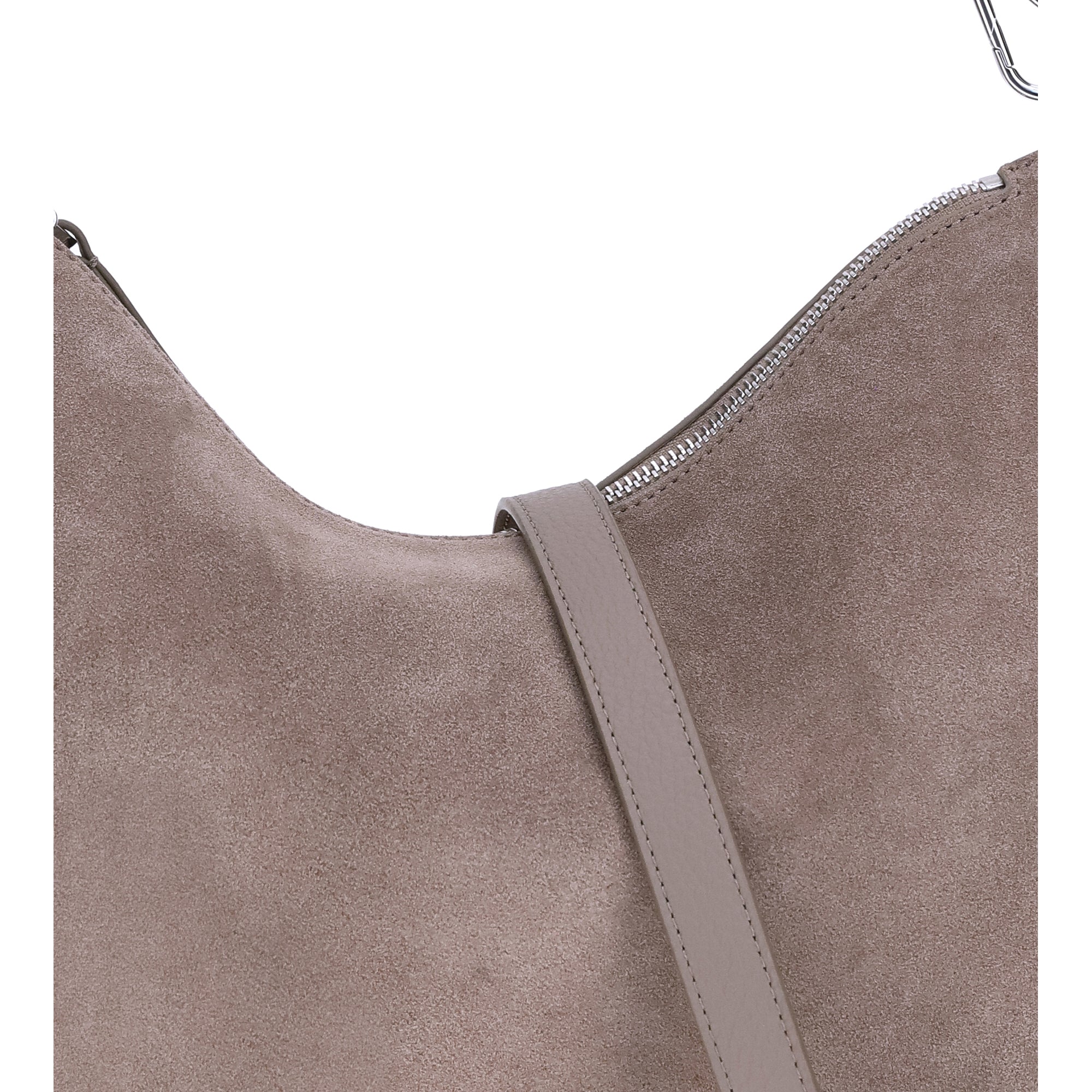 Suede Sunup Shoulder Bag
