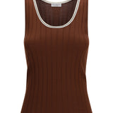 Ribbed jersey Top