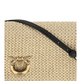 Love Bag Click Soft Horizontal Classic in raffia