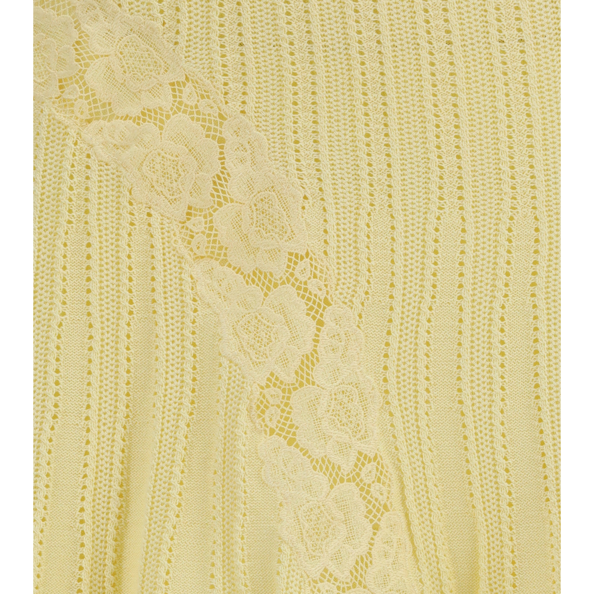 Pointelle knit mini Skirt