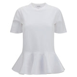 Cotton jersey crinoline T-shirt