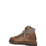 Mountain Boots in leather with wool and cashmere inserts