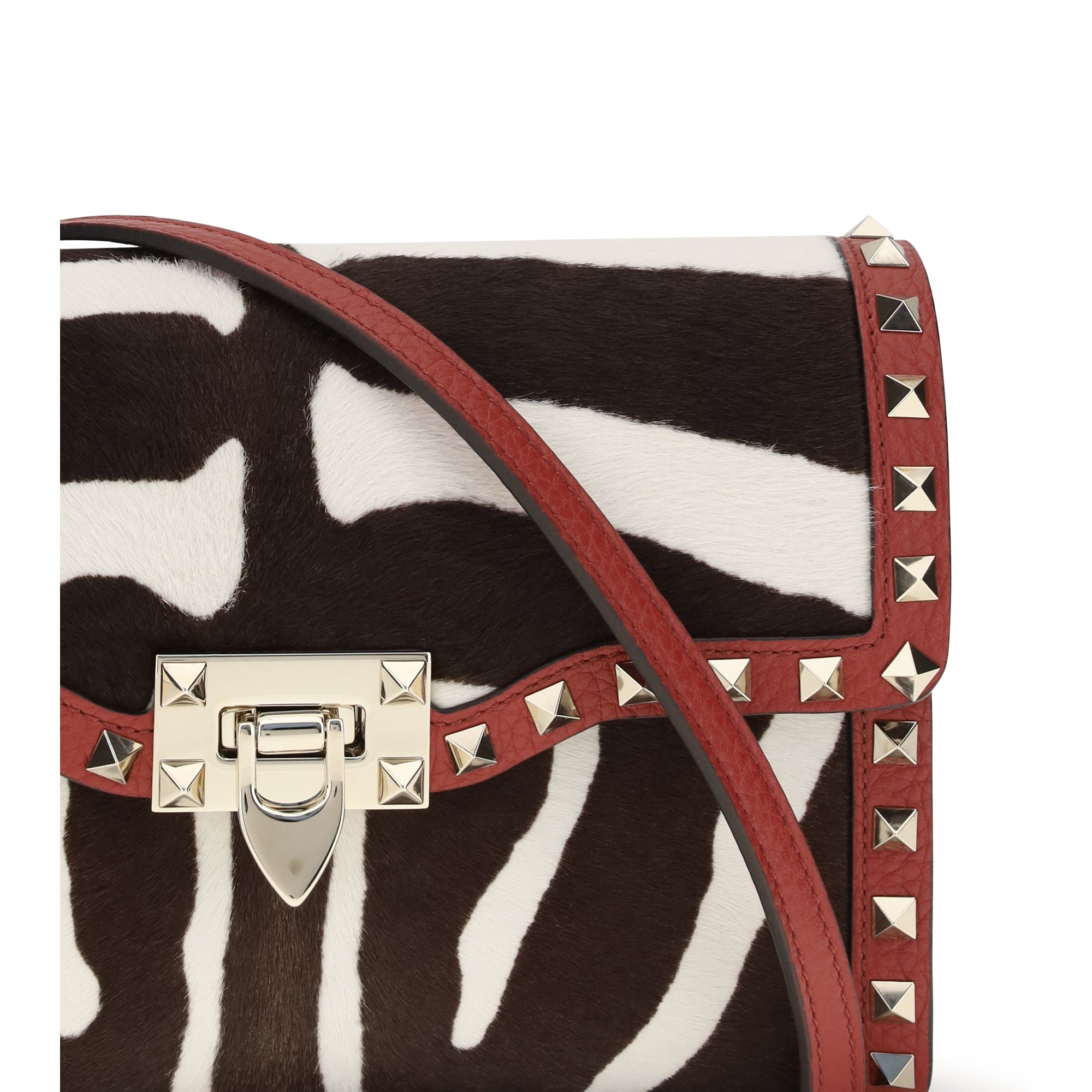 Zebra-print Shoulder Bag