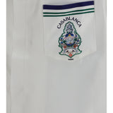 Short-sleeve Hotel Casablanca crest Shirt