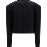 Cropped wool Blazer