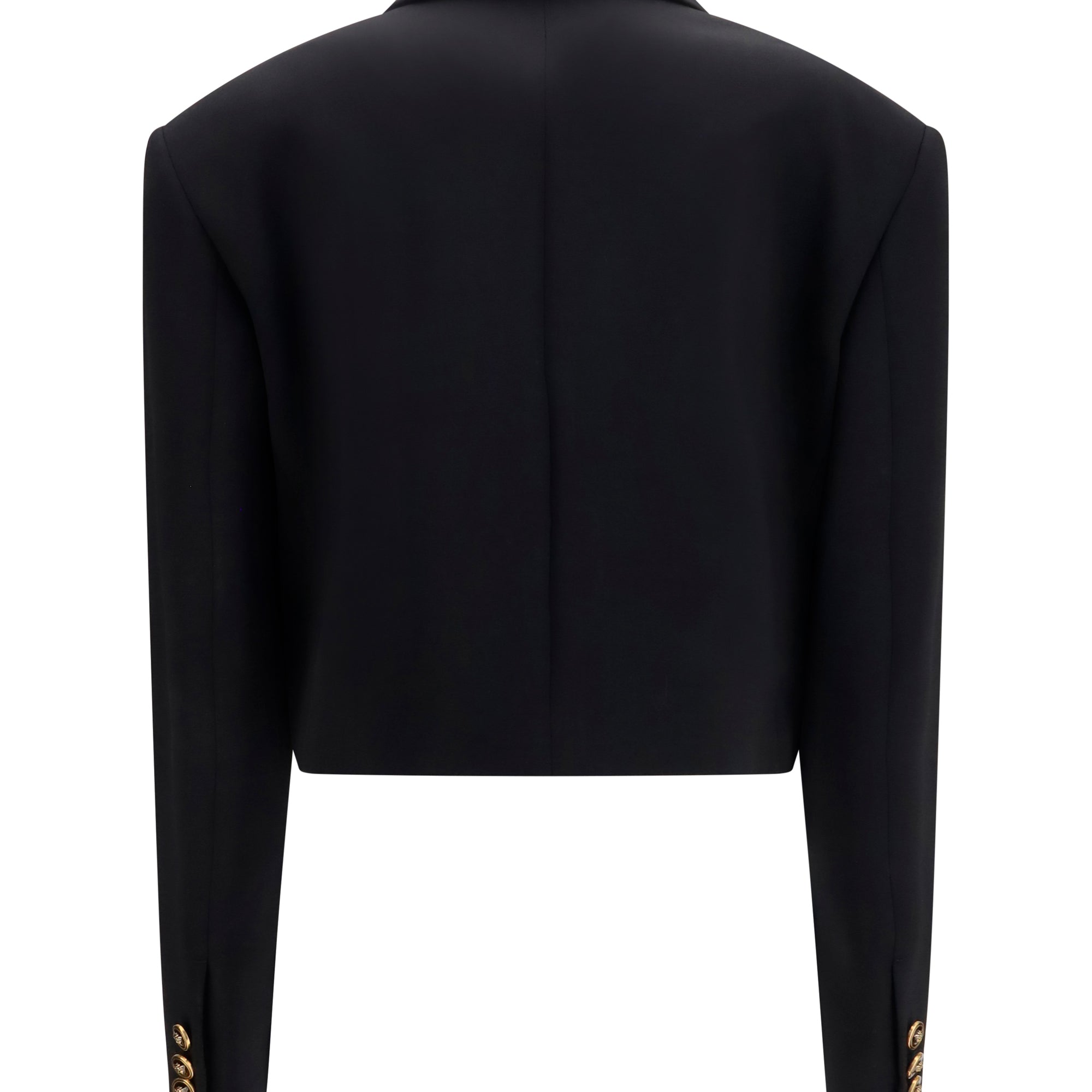 Cropped wool Blazer