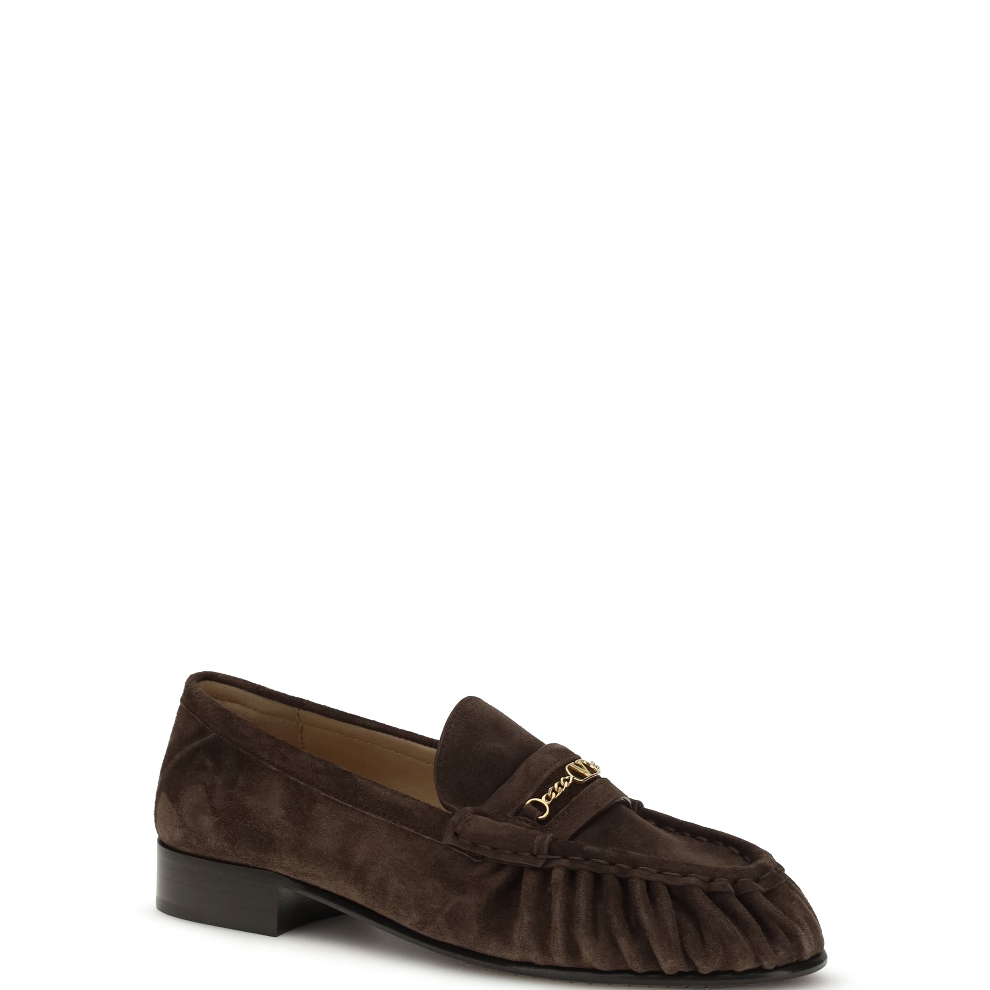 Suede Loafers
