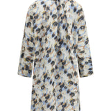 Printed button parka Coat