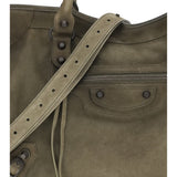 Suede Le City medium Handbag