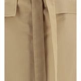 Cotton midi Skirt